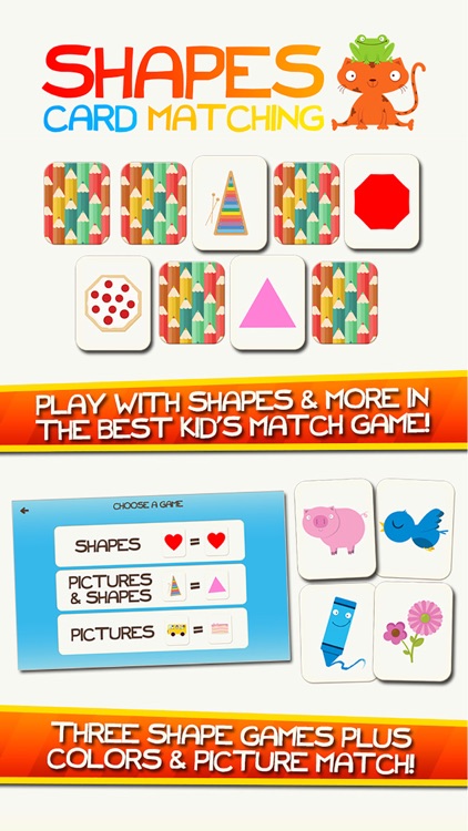 Shape Game Colors Free Preschool Games for Kids screenshot-0