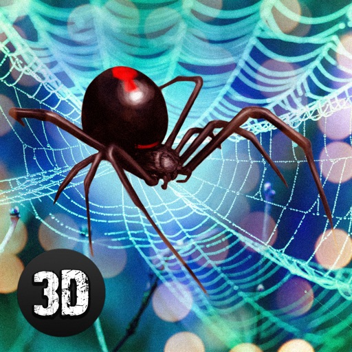 Black Widow Insect Spider Life Simulator Icon