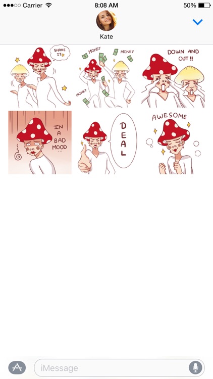 Mushroom Bros stickers screenshot-4