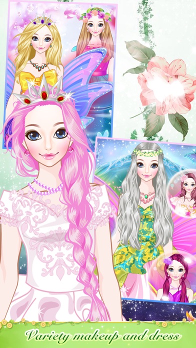 Makeover Elf Princess - Miss Beauty Queen Salon screenshot 3