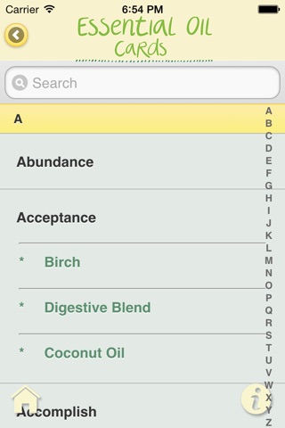 Essential Oil Cards screenshot 4