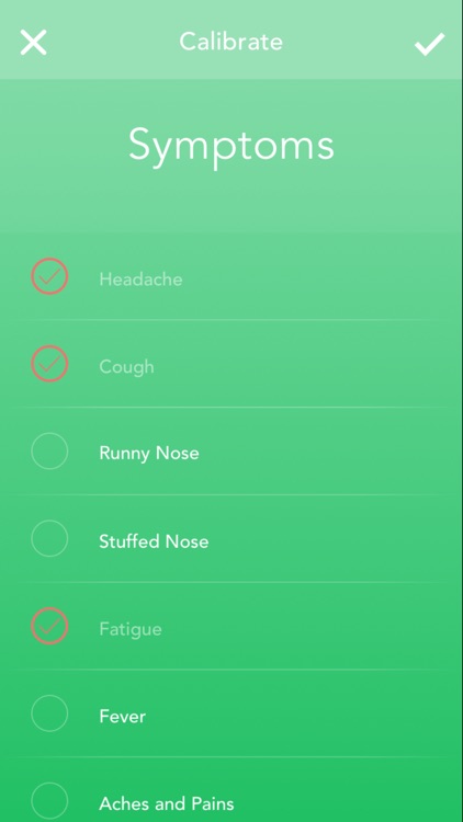 achu - sick prediction for fitbit screenshot-4