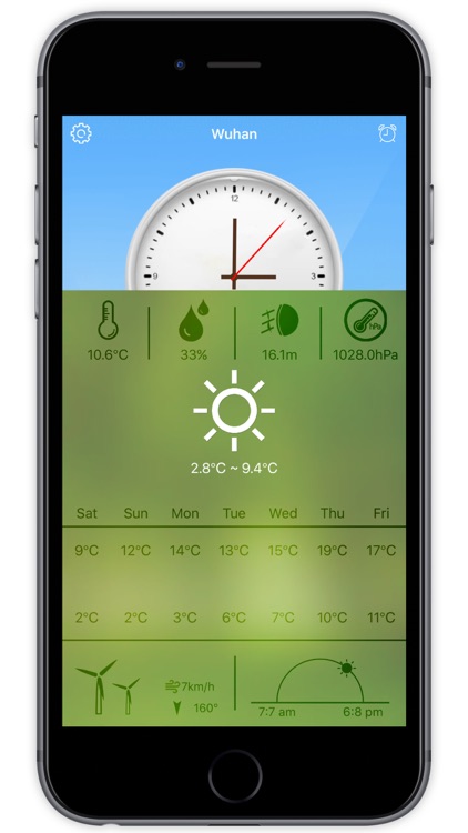 Weather Clock Pro-Simple and Beautiful Alarm Clock