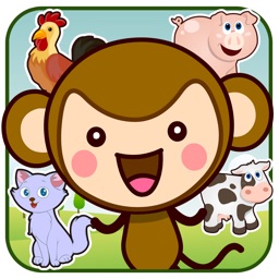 皮皮猴认动物：动物园世界儿童游戏2岁