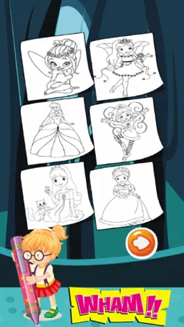 Game screenshot Princess Fairy and Mermaid Coloring Pages For Girl hack