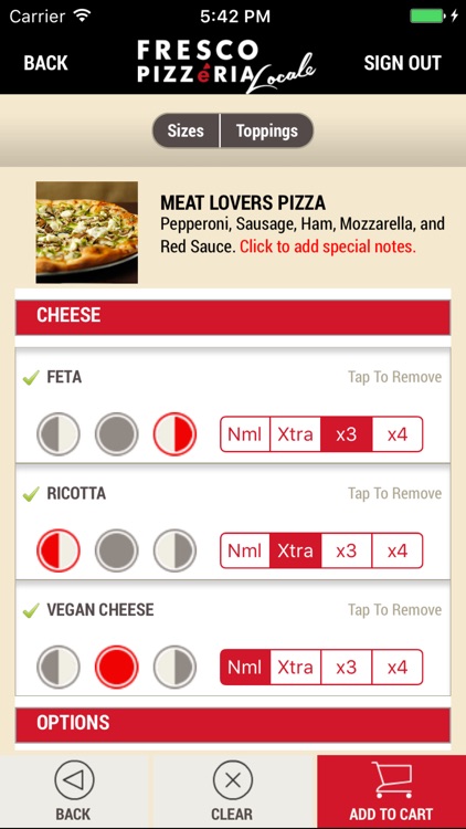 Fresco Pizzeria Locale screenshot-3