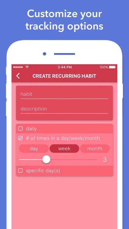 Habitual - Tracker & Timer