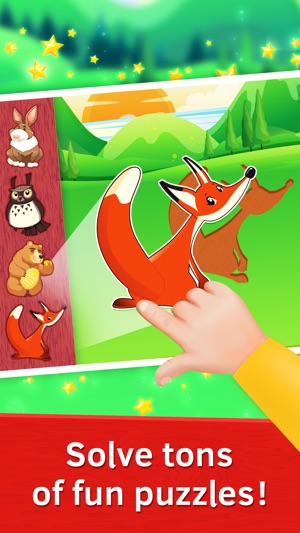 Wild Animals Puzzle for Babies(圖1)-速報App