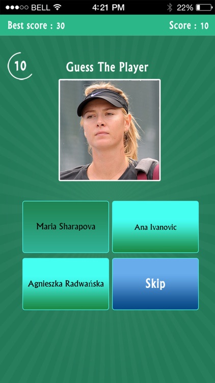 Guess the Tennis Player Quiz - Free Trivia Game
