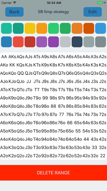 Texas Holdem Poker Range Helper screenshot-4