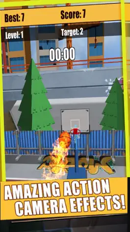 Game screenshot BasketFire Shootin apk