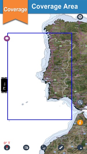 Marine Portugal Nautical chart(圖2)-速報App