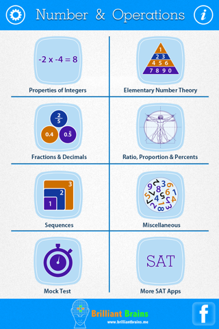 SAT Math : Number & Operations screenshot 2