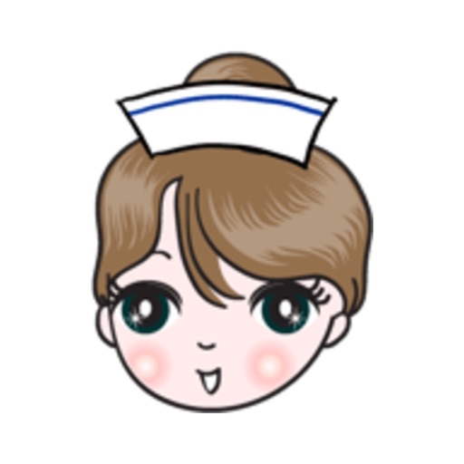 Big Eyes Nurse stickers by wenpei icon