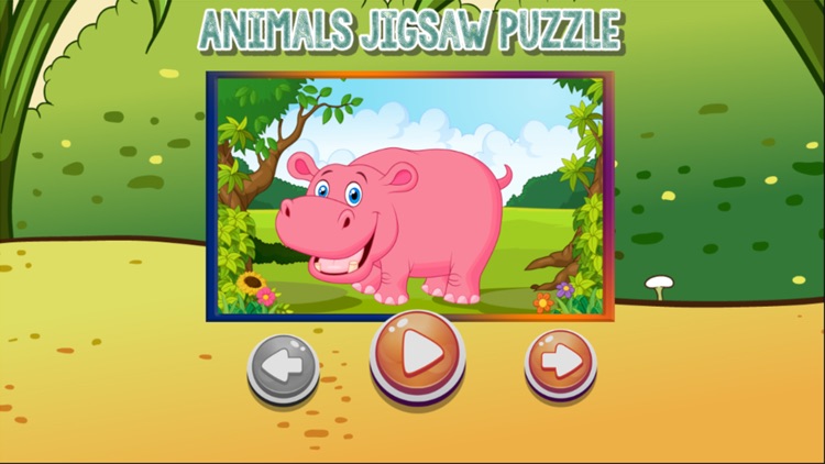 animal jigsaw puzzles game