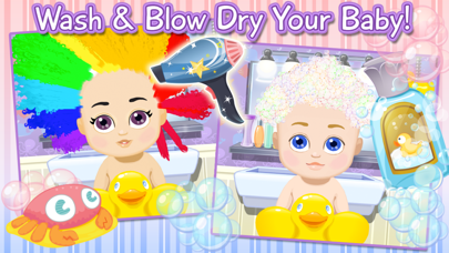 Sunnyville Baby Salon Kids Game - Play Free Fun Cut & Style Babies Hair Games For Girls Screenshot 1