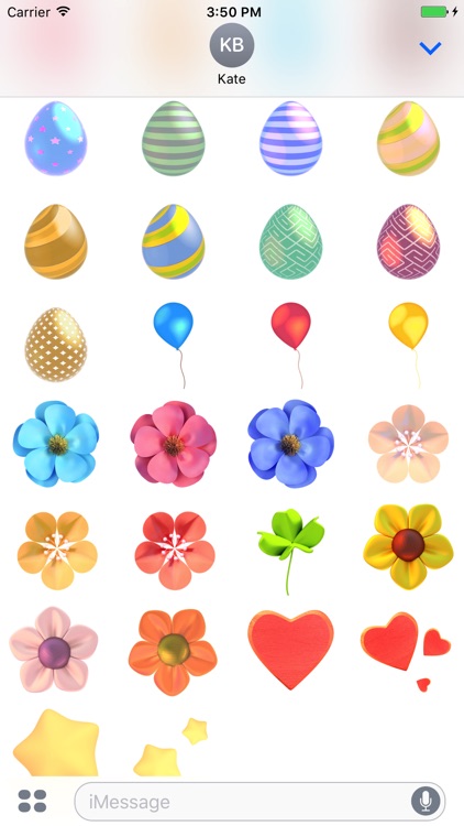 Cute Easter Stickers screenshot-3