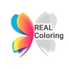 Real Coloring: Coloring Book Adults &amp; Kids