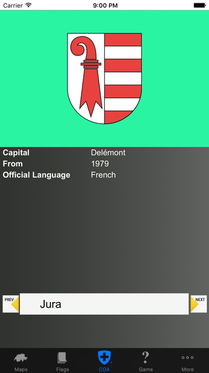 Switzerland Canton Maps and Coat of Arms screenshot-3