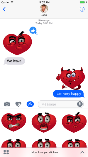 Hearts emoji - Stickers for iMessage(圖3)-速報App