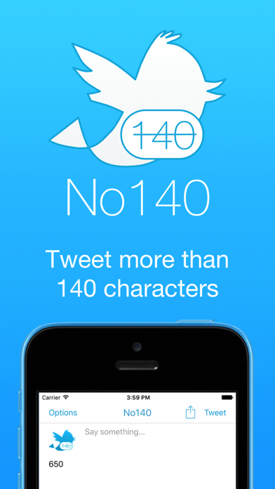 No140 - Make Longer Tweetsのおすすめ画像1