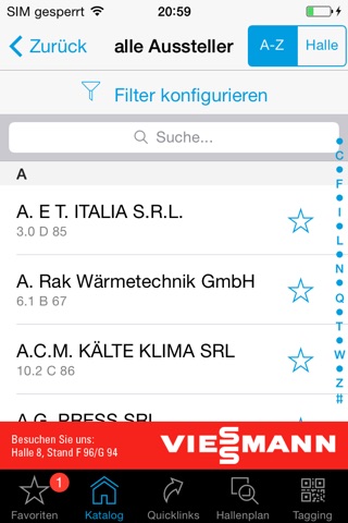 haustec.de Messeapp screenshot 3