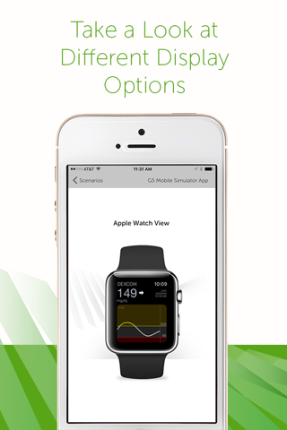 Dexcom G5 Mobile Simulator screenshot 2