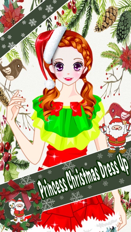 Princess Christmas Dress Up－Make up Game for kids screenshot-3