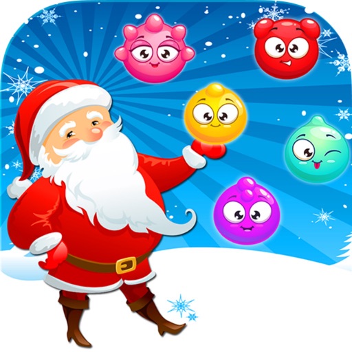 Christmas Ball Santa Pop Game iOS App