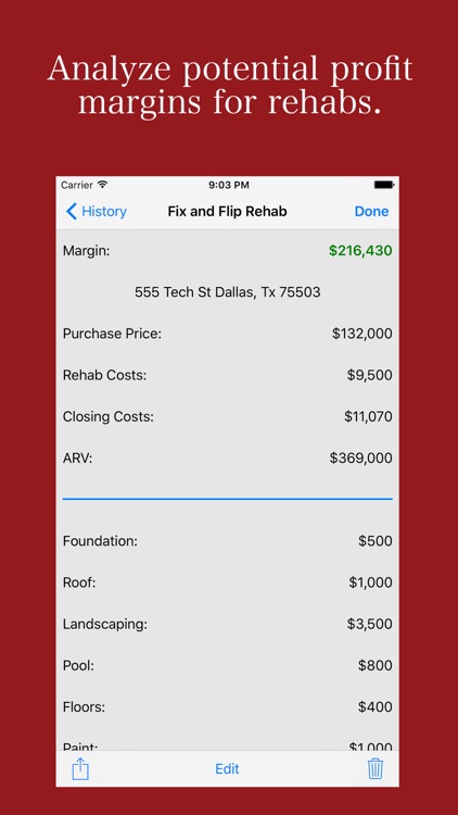 House Flip Analysis