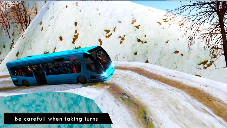 Offroad Bus Driving Simulator Winter Season