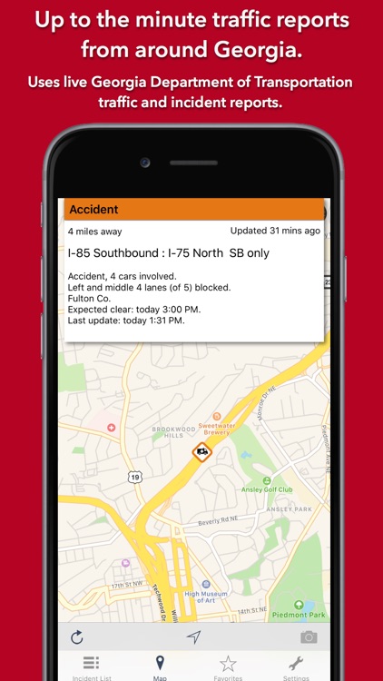 Georgia Roads - Traffic Reports & Cameras