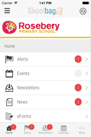 Rosebery Primary School - Skoolbag screenshot 2