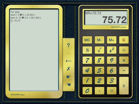 Calculator+Pad screenshot 2