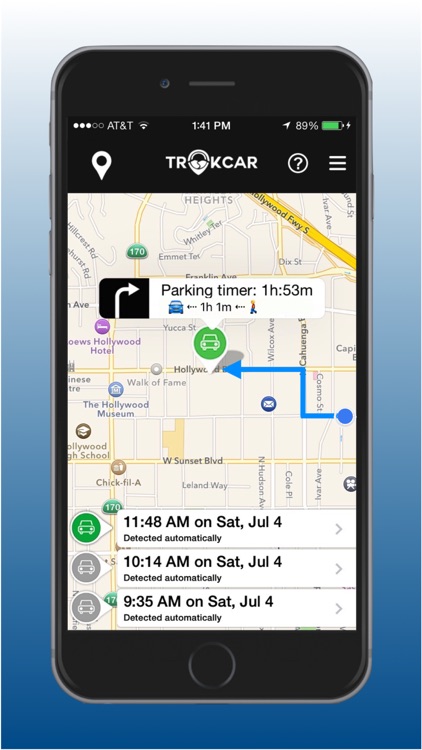 TrakCar - Find Where & for How Long You Parked Car screenshot-3
