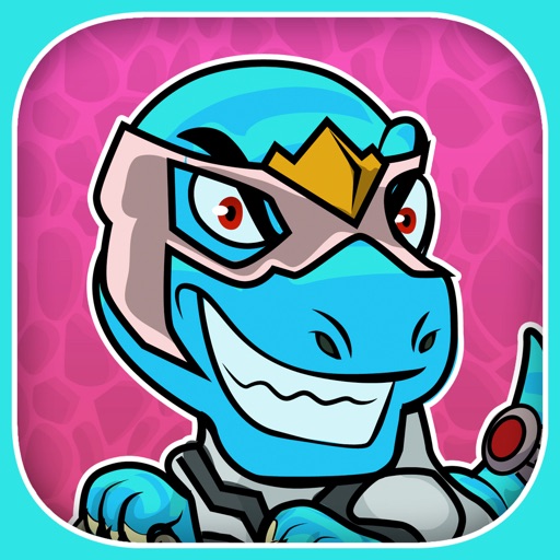 Amazing Comic SuperHero Dino T-Rex Creator iOS App