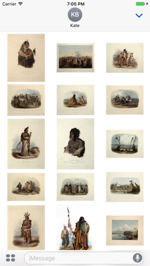 Karl Bodmer Artworks Stickers(圖4)-速報App