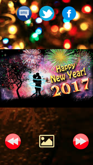 New Year 2017 Wallpapers hd Greeting Cards free(圖2)-速報App