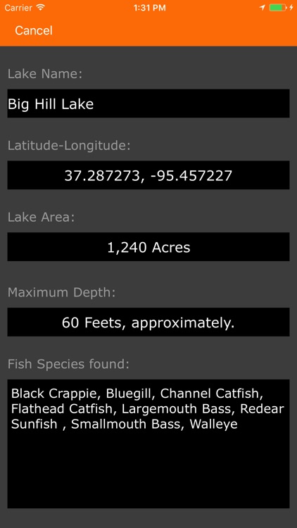 Kansas, Missouri, Oklahoma, AR – Fishing Lakes