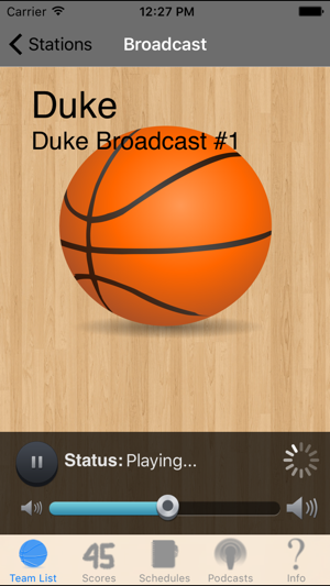 College Basketball Radio, Schedule & Live Scores(圖3)-速報App