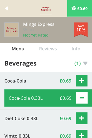 Mings Express screenshot 4