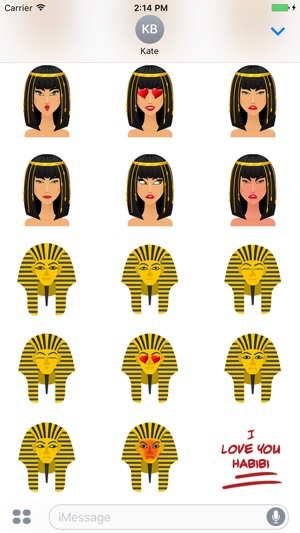 Egyptian Emoji Stickers(圖1)-速報App