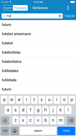 English to Portuguese, Portugues to Eng Dictionary(圖2)-速報App