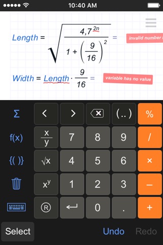 Visual Calculator, Pro screenshot 2