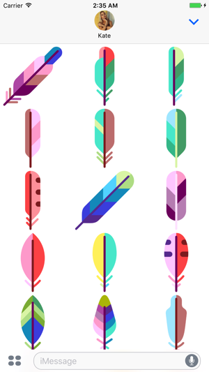 Feather Stickers(圖2)-速報App