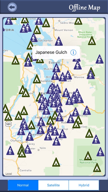 Washington Camping & Hiking Trails screenshot-4