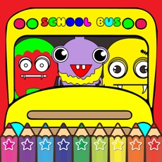 Activities of My ABC Cartoon School Bus Coloring Games for Kids