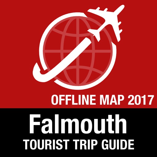 Falmouth Tourist Guide + Offline Map