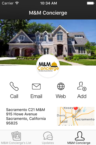 M&M Concierge screenshot 2