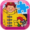 Learn Puzzles For Kids Games Jigsaw Fireman